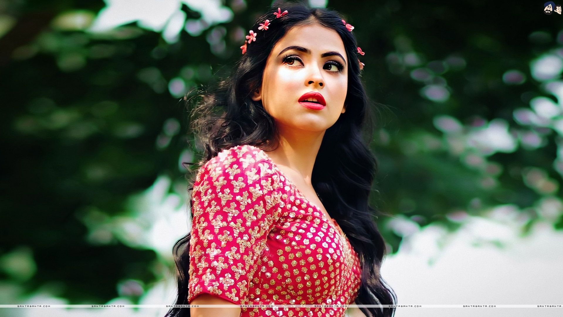 1920x1080 SantaBanta Indian Celebrities(F)-Simi Chahal- Wallpaper