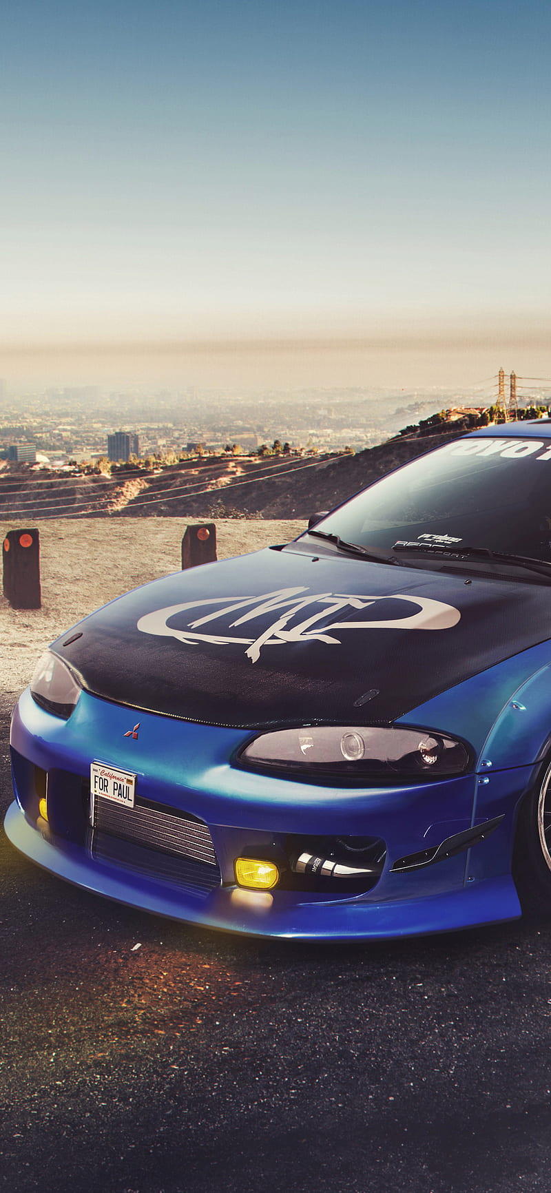 800x1732 Mitsubishi eclipse, car, mitsubishi eclipse gsx, weels, HD phone wallpaper