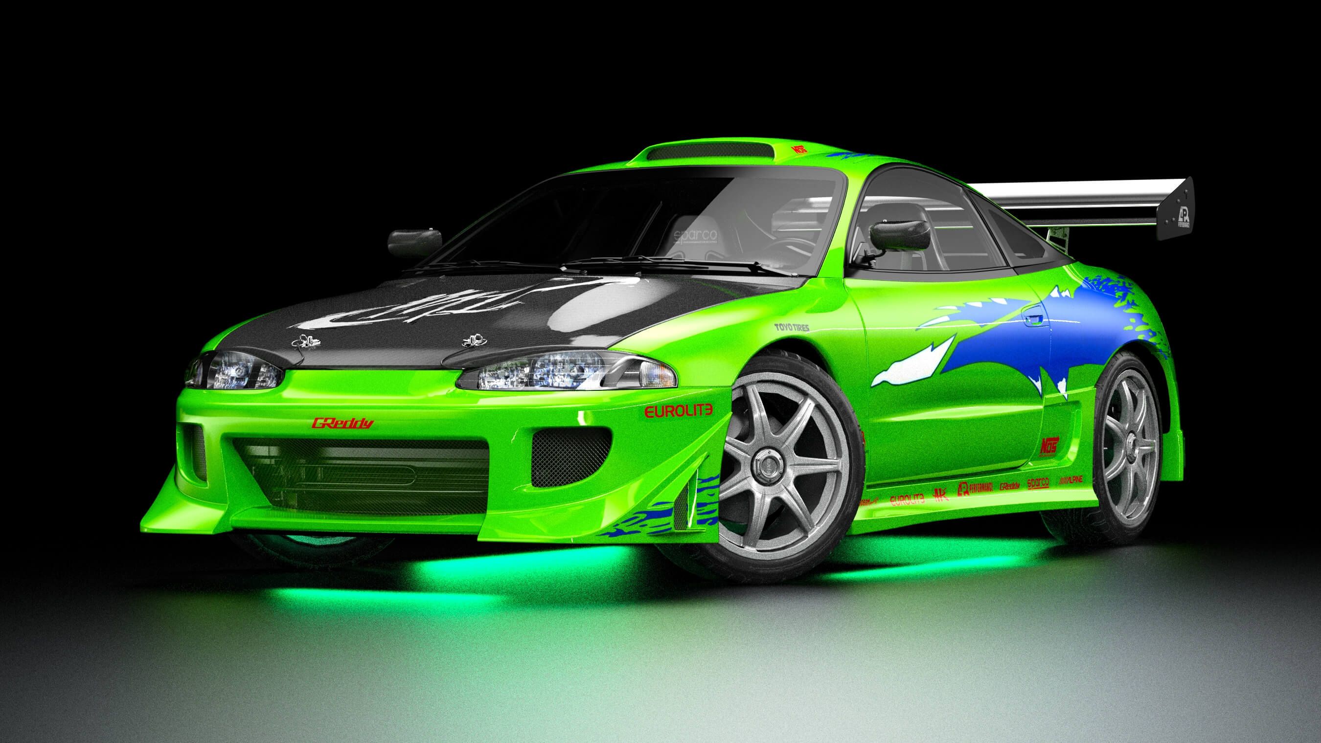 2700x1519 The Fast &The Furious Mitsubishi Eclipse 1995