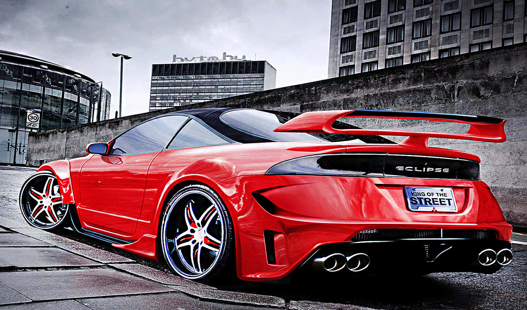 1785x1050 Mitsubishi Eclipse Wallpaper