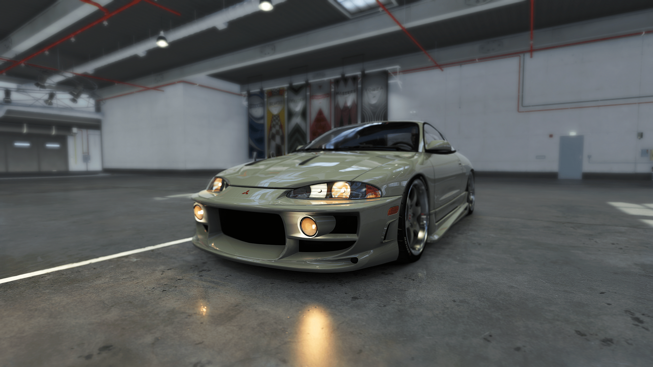 2560x1440 Mitsubishi Eclipse GSX (Single Twin Turbo)