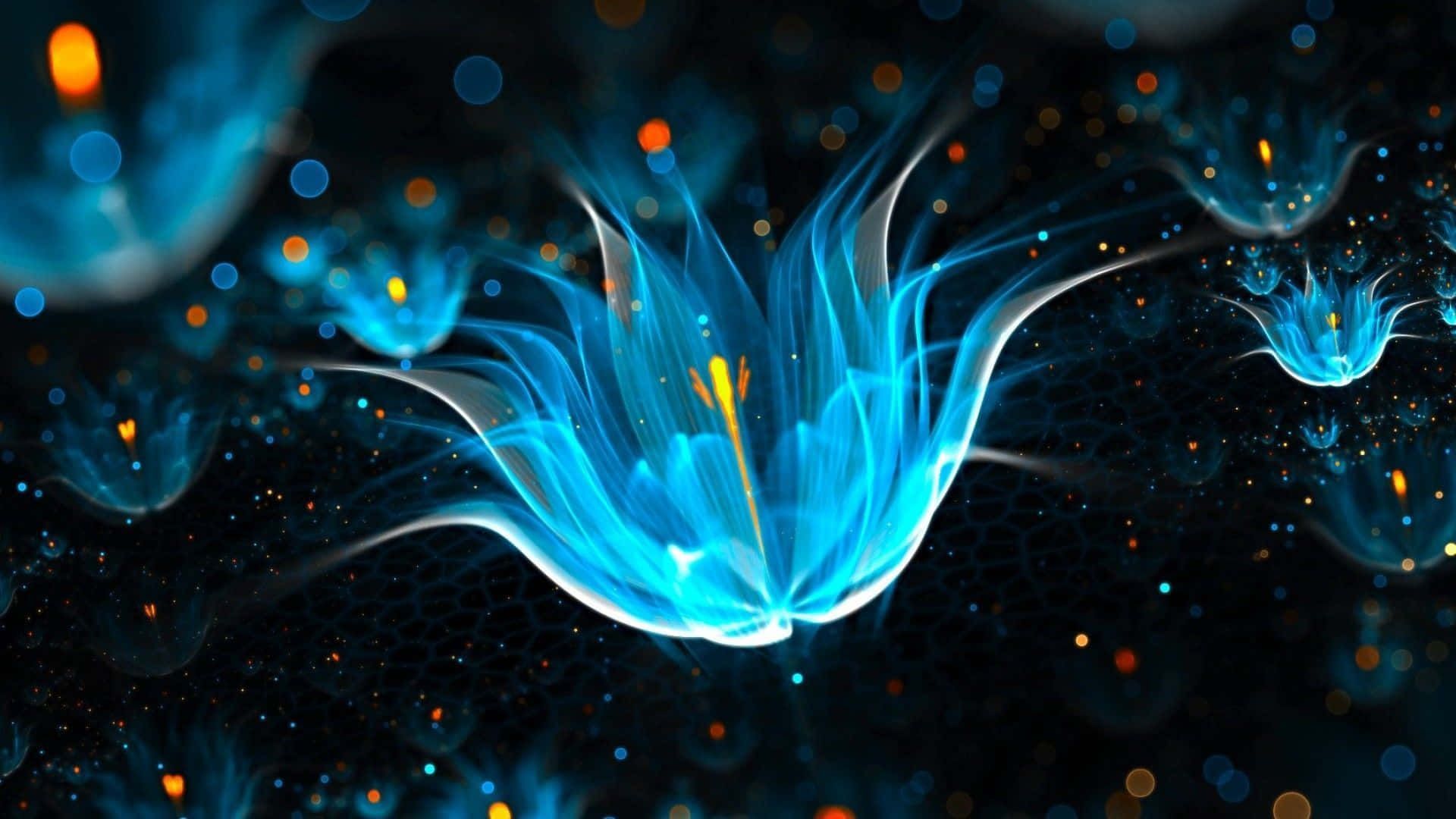 1920x1080 Neon Nature Wallpaper