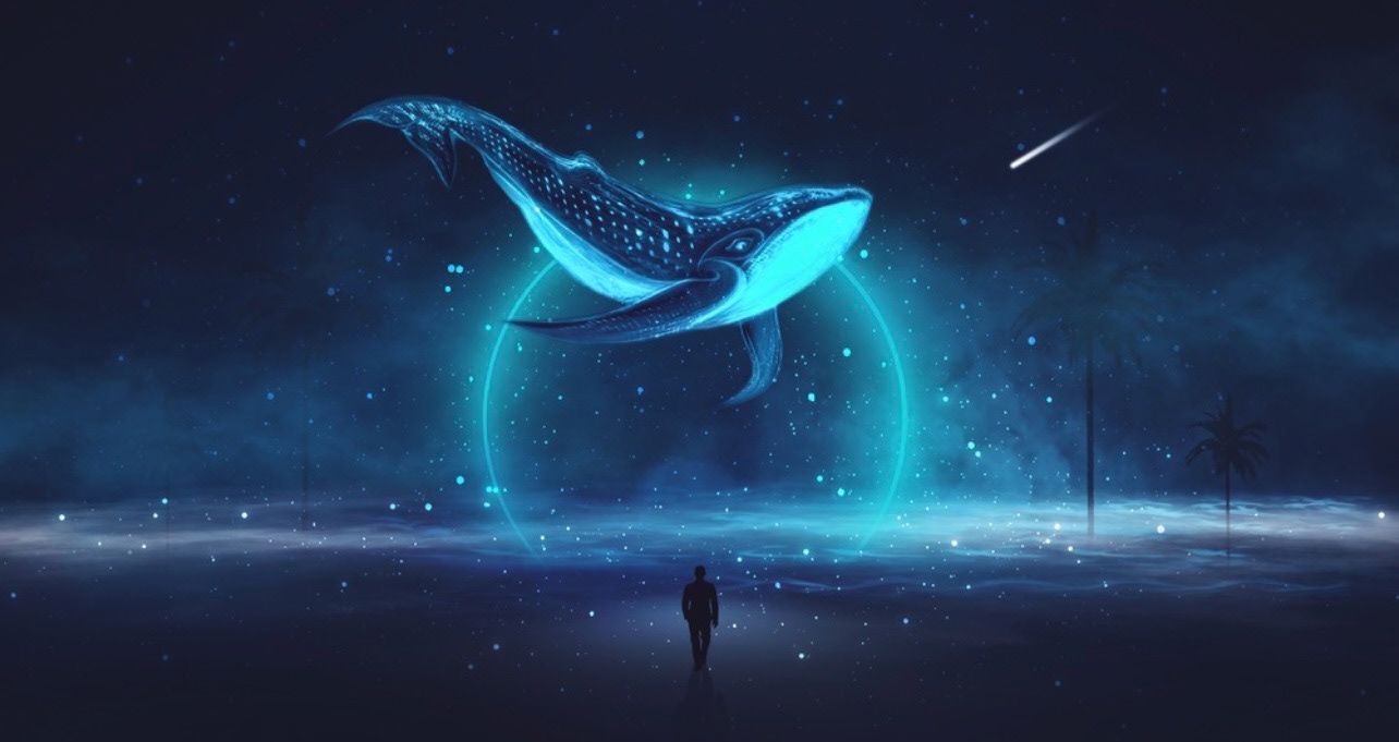 1284x681 Futuristic fantasy landscape, night landscape, neon, water. Fantasy world. (2). Image - Behance