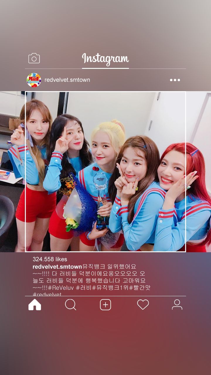720x1280 Red Velvet Flavor Win Lockscreen Instagram Insp