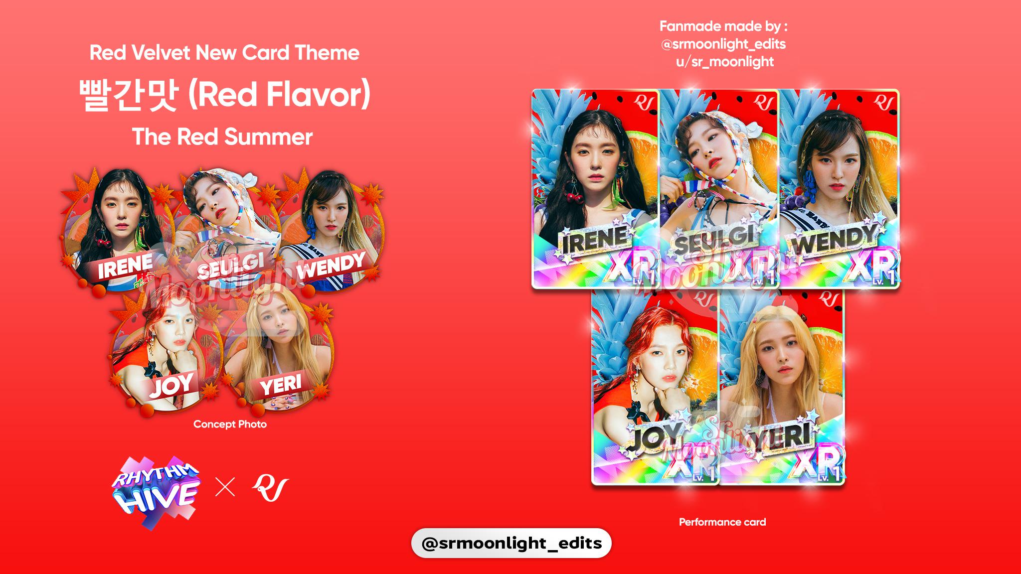 2048x1152 FANMADE Velvet 'Red Flavor' Performance Card & Concept Photo edit