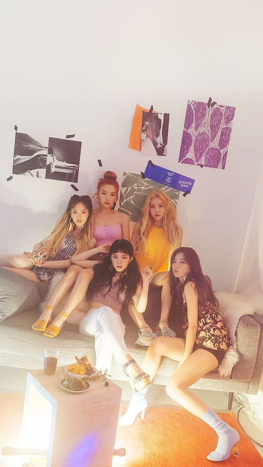 850x1511 Red Velvet♥️ ✎ on Twitter:, red flavor HD phone wallpaper