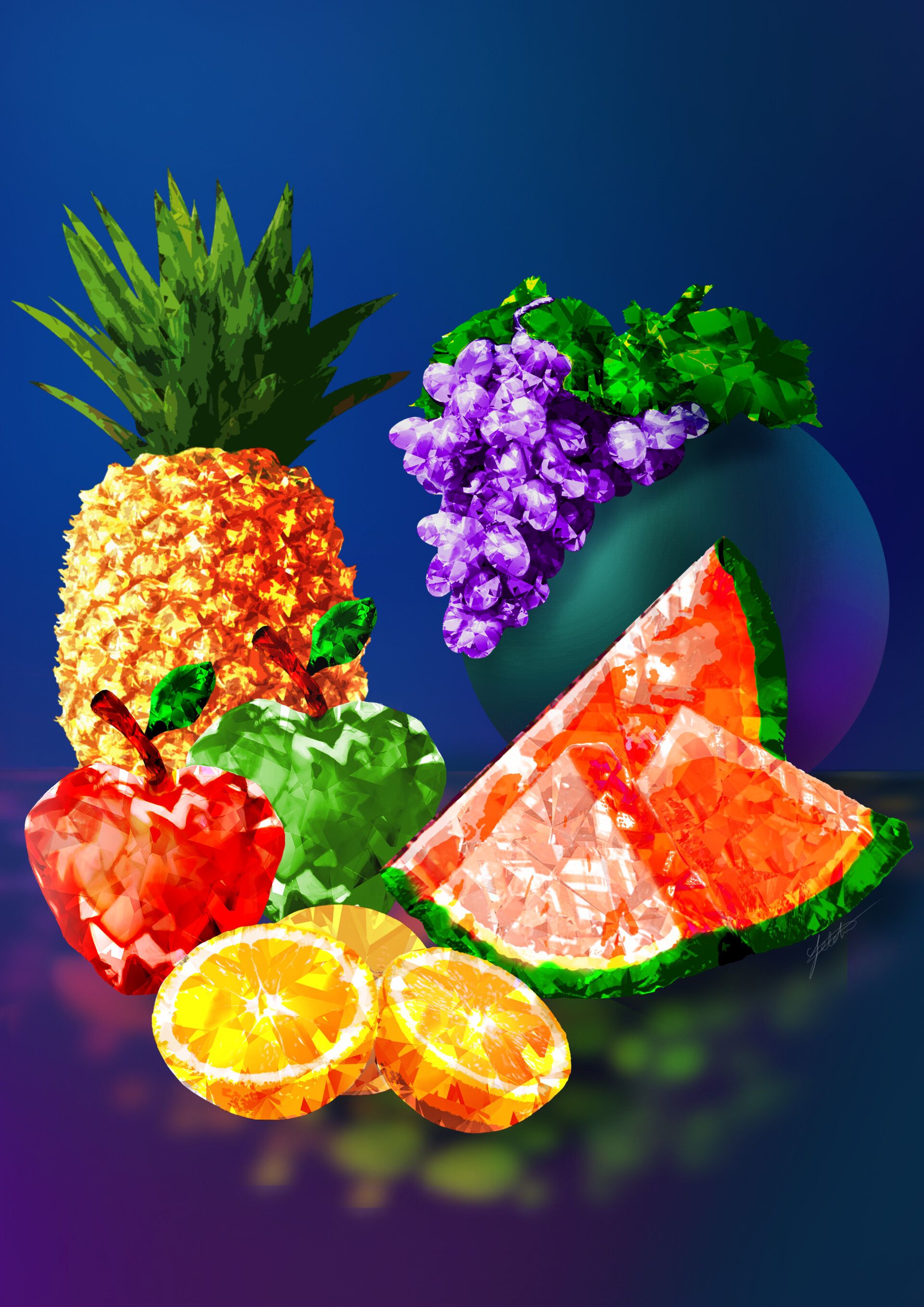 1920x2716 Crystal Fruit