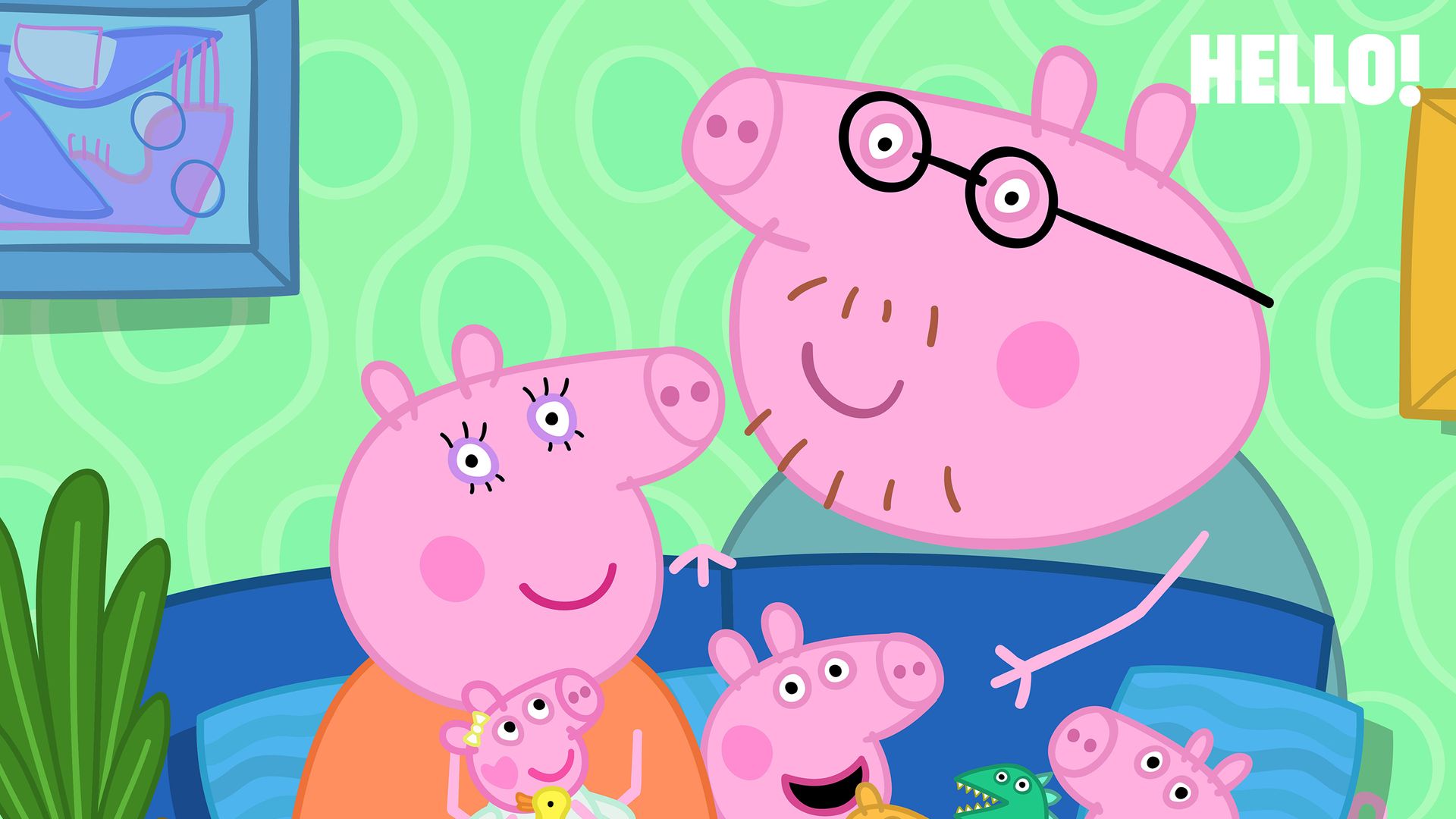 1920x1080 Peppa Pig's baby sister revealed in first look photo cute nursery: exclusive. HELLO!