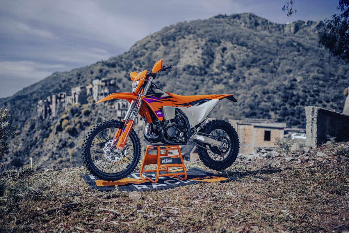 1200x800 First look: 2024 KTM EXC enduro range revealed