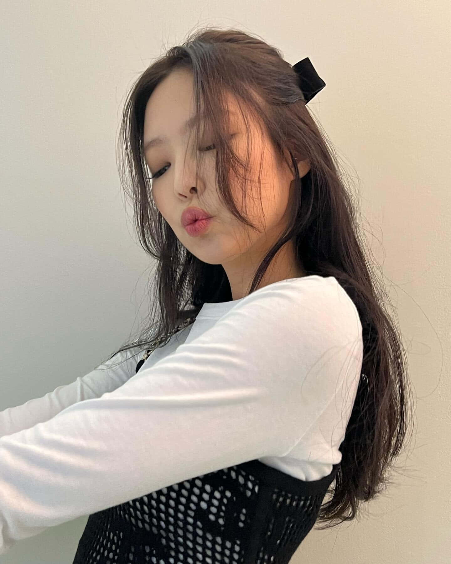 1440x1800 Download Jennie Blackpink Kiss Face Picture