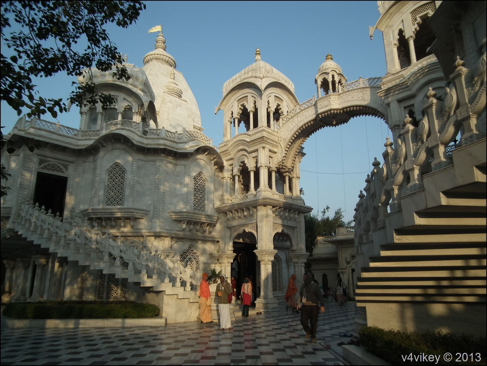 2006x1506 Lord Krishna ISKCON Temple Vrindavan Photograph