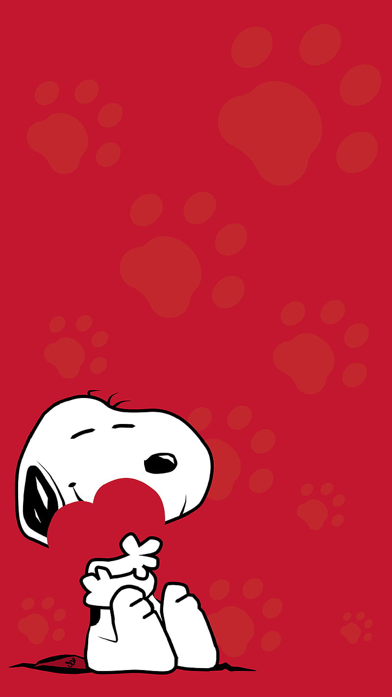 800x1422 Love snoopy, cute, dog, heart, hello, peanuts, pow, themes, HD phone wallpaper
