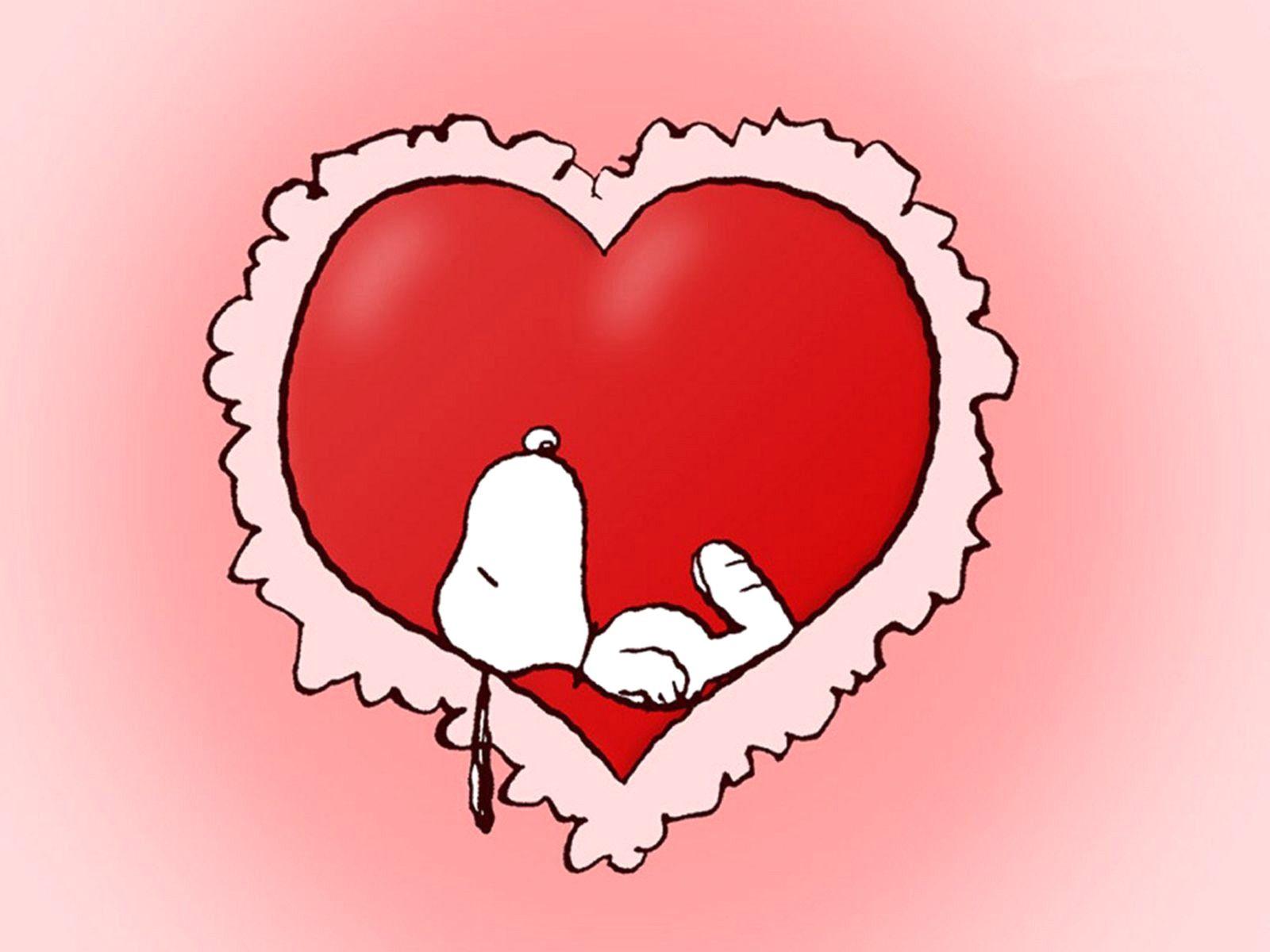 1600x1200 Snoopy Love Wallpaper