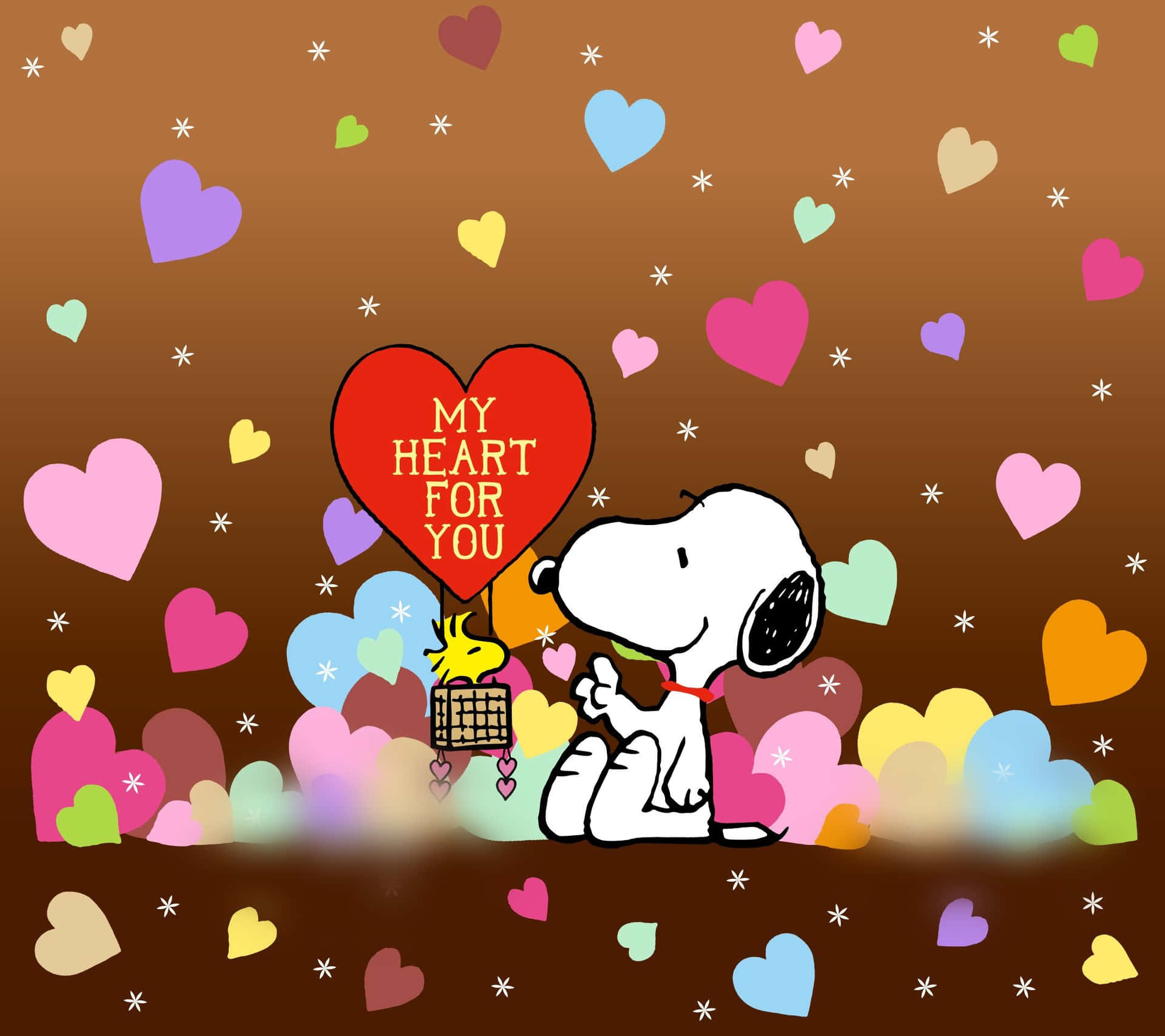 1920x1707 Snoopy Valentine Wallpaper
