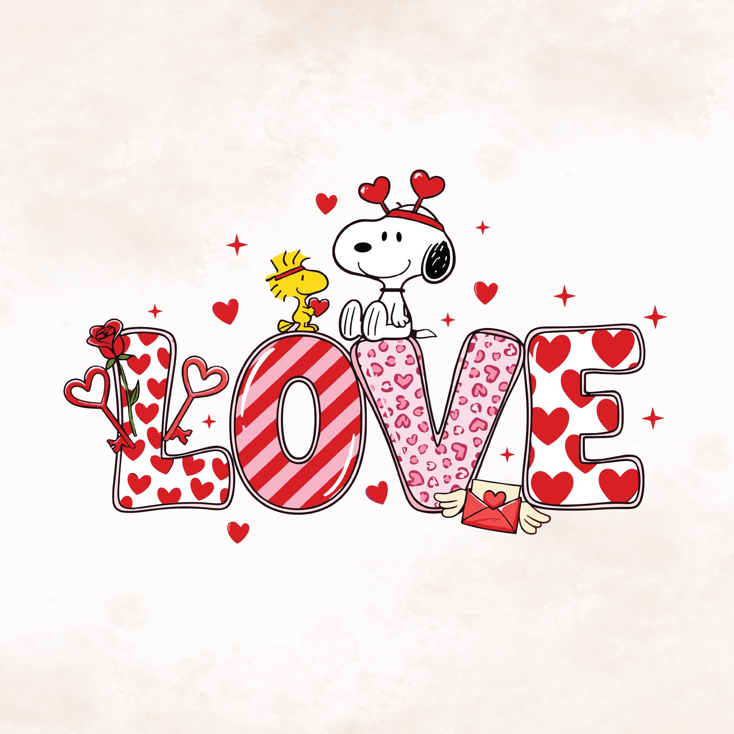 2500x2500 Snoopy Love Heart