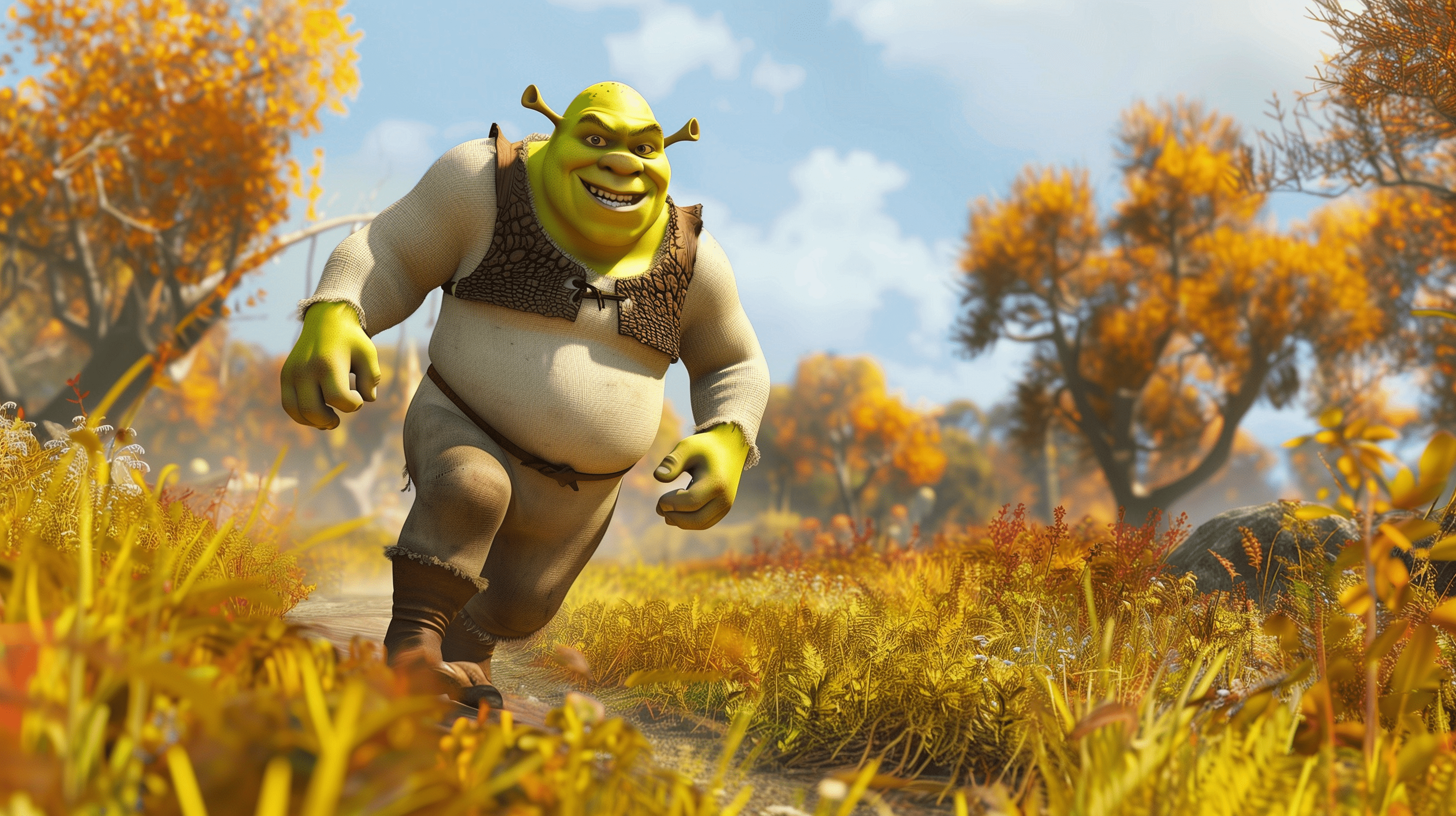2912x1632 Shrek Adventure HD Wallpaper