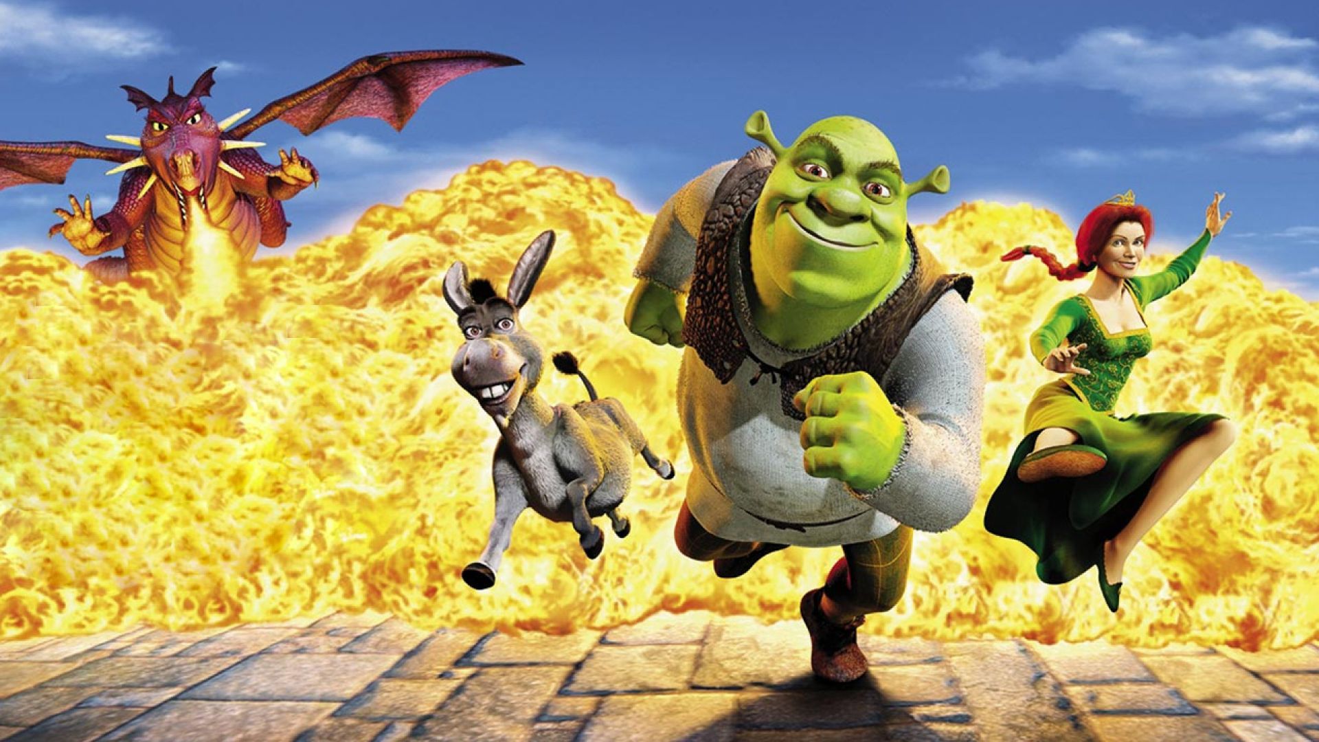 1920x1080 Desktop wallpaper: Shrek, Movie 4K free download for PC. 330749