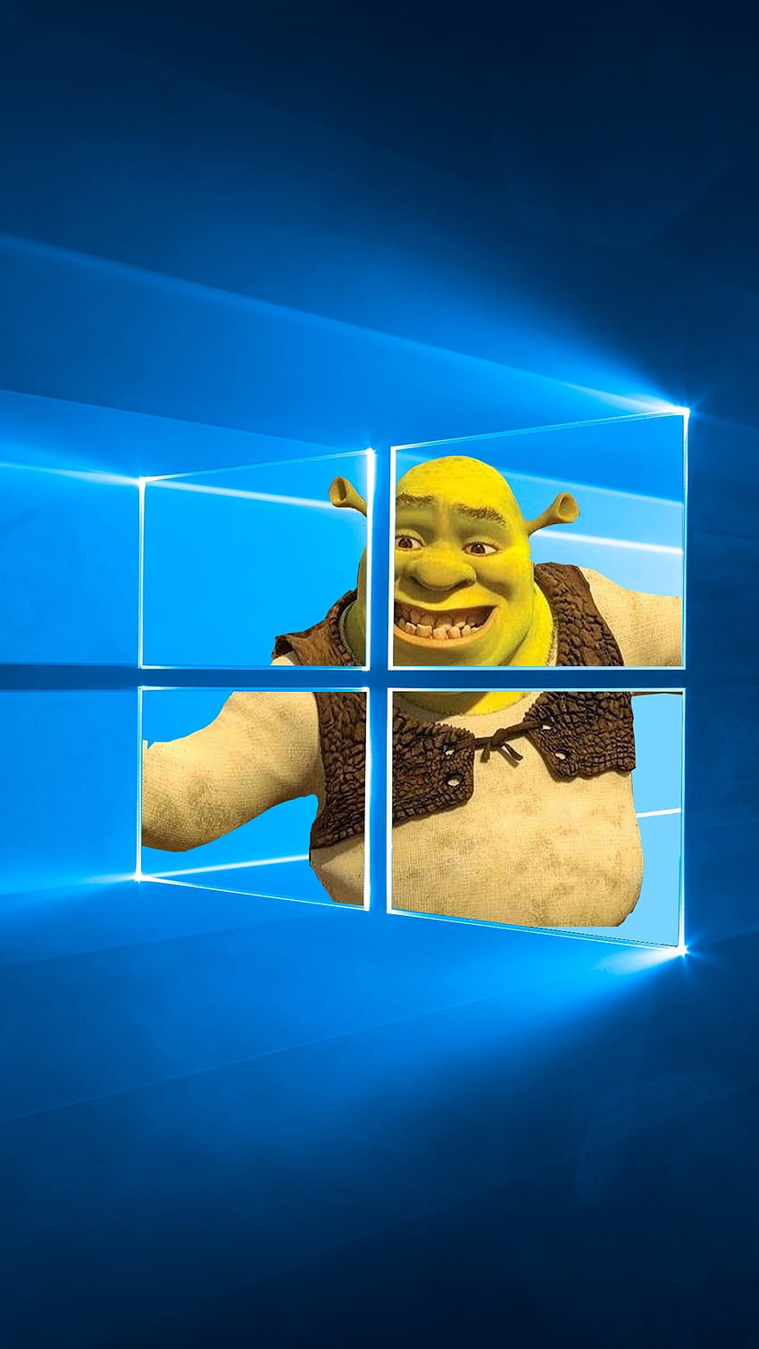 850x1511 Shrek, Windows, Background HD phone wallpaper