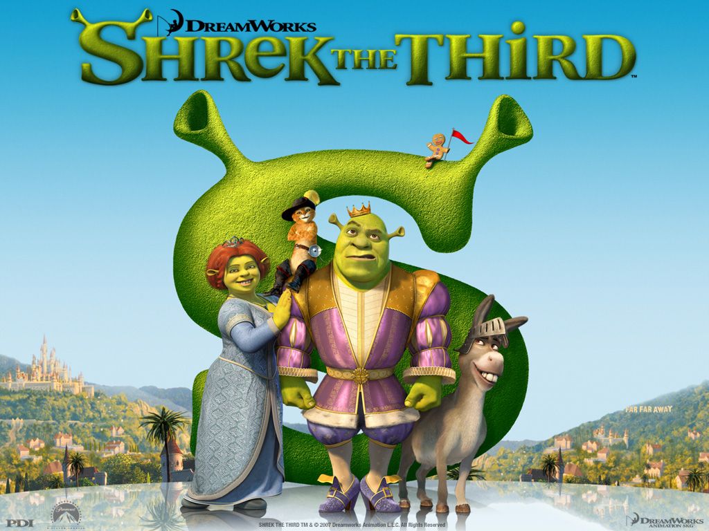 1024x768 Shrek Wallpaper Number 2 (1024 x 768 Pixels)