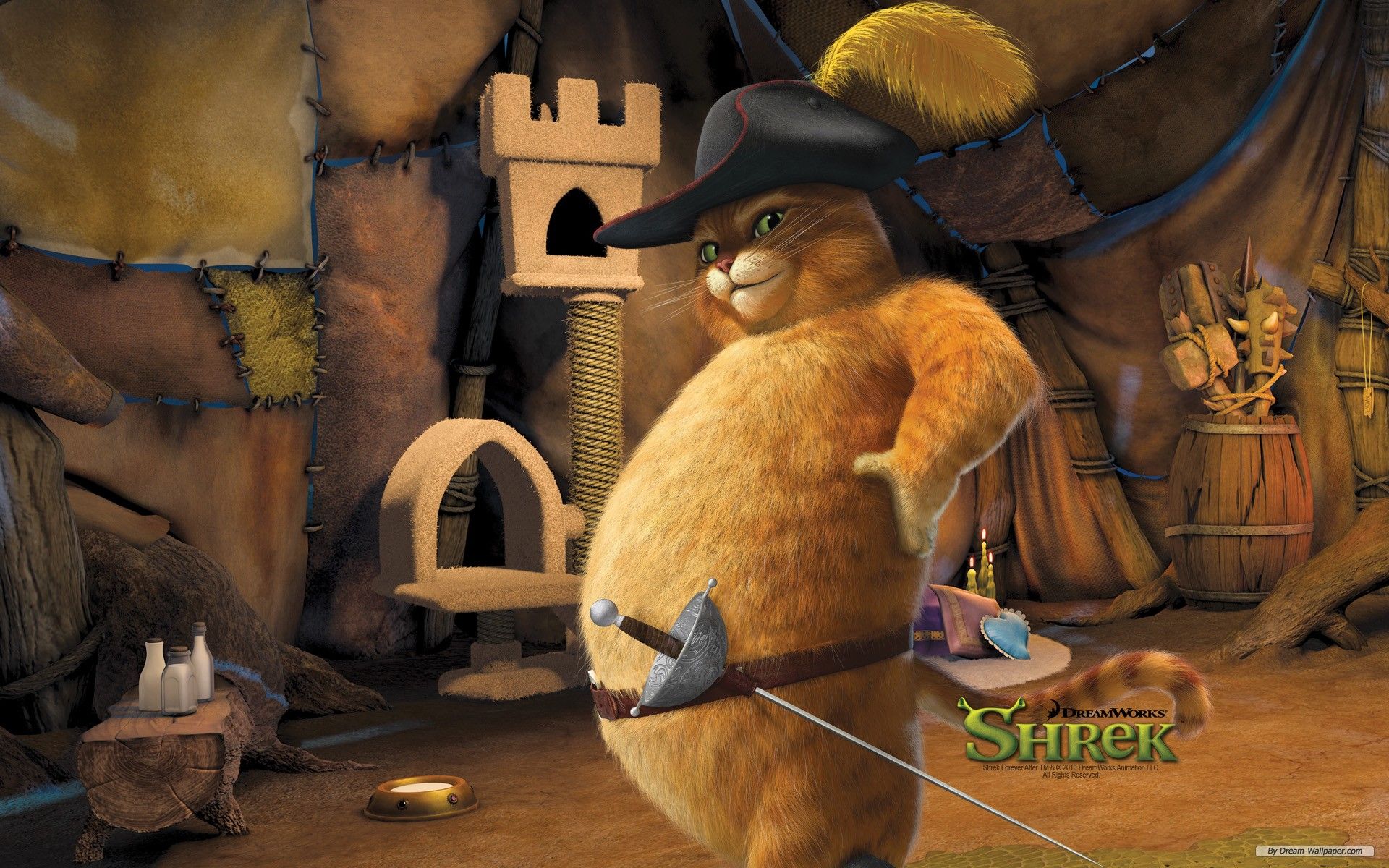 1920x1200 Puss in Boots HD Wallpaper. Shrek Forever After Adventure