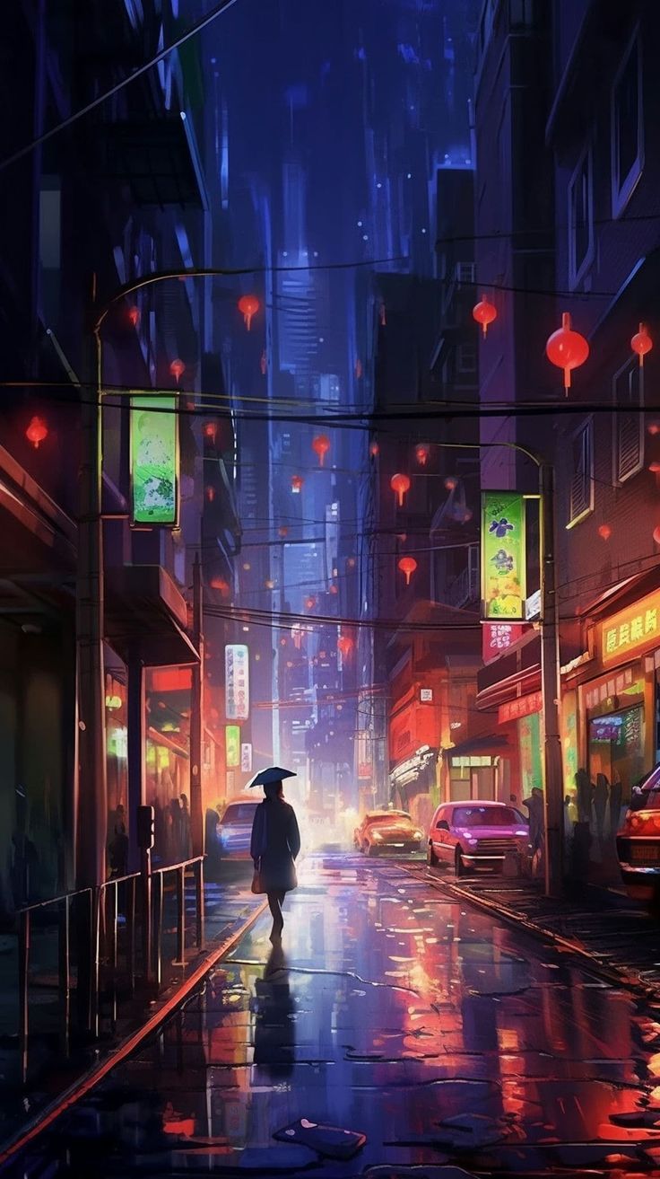 736x1313 Lofi Background