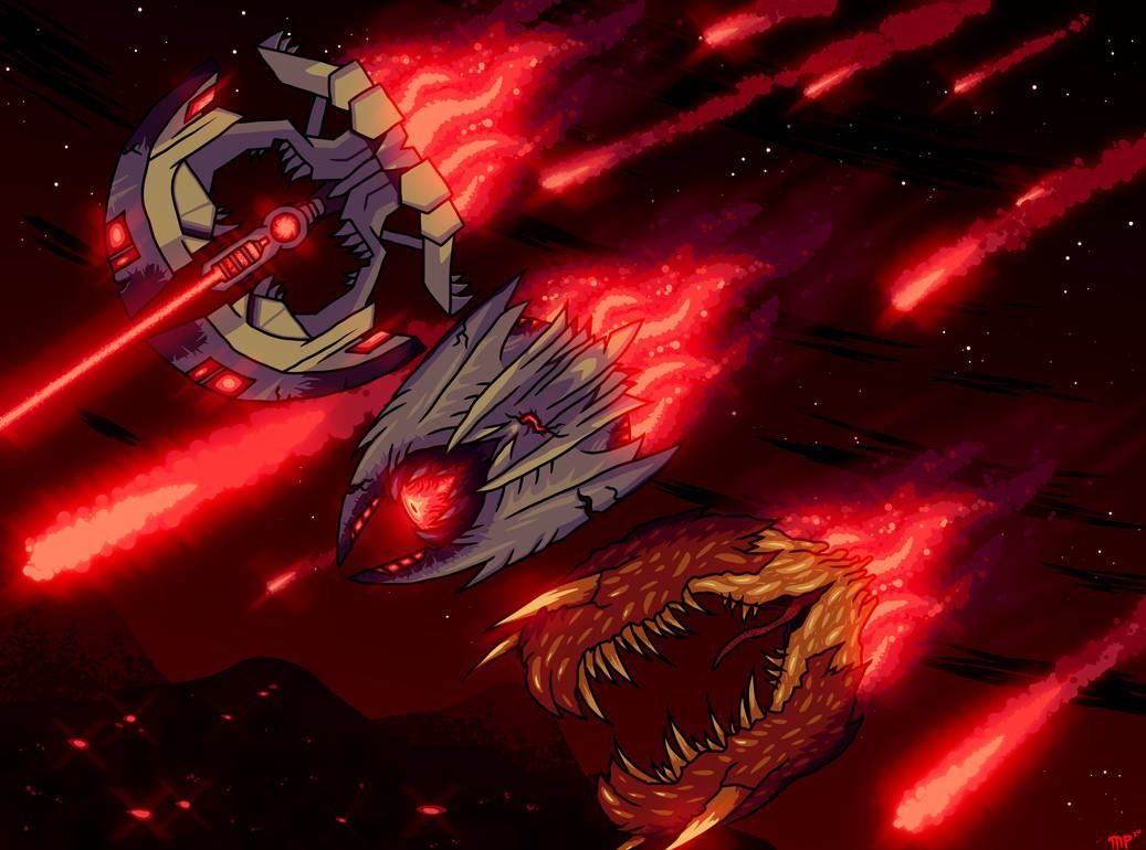 1037x770 Terraria Calamity Wallpaper