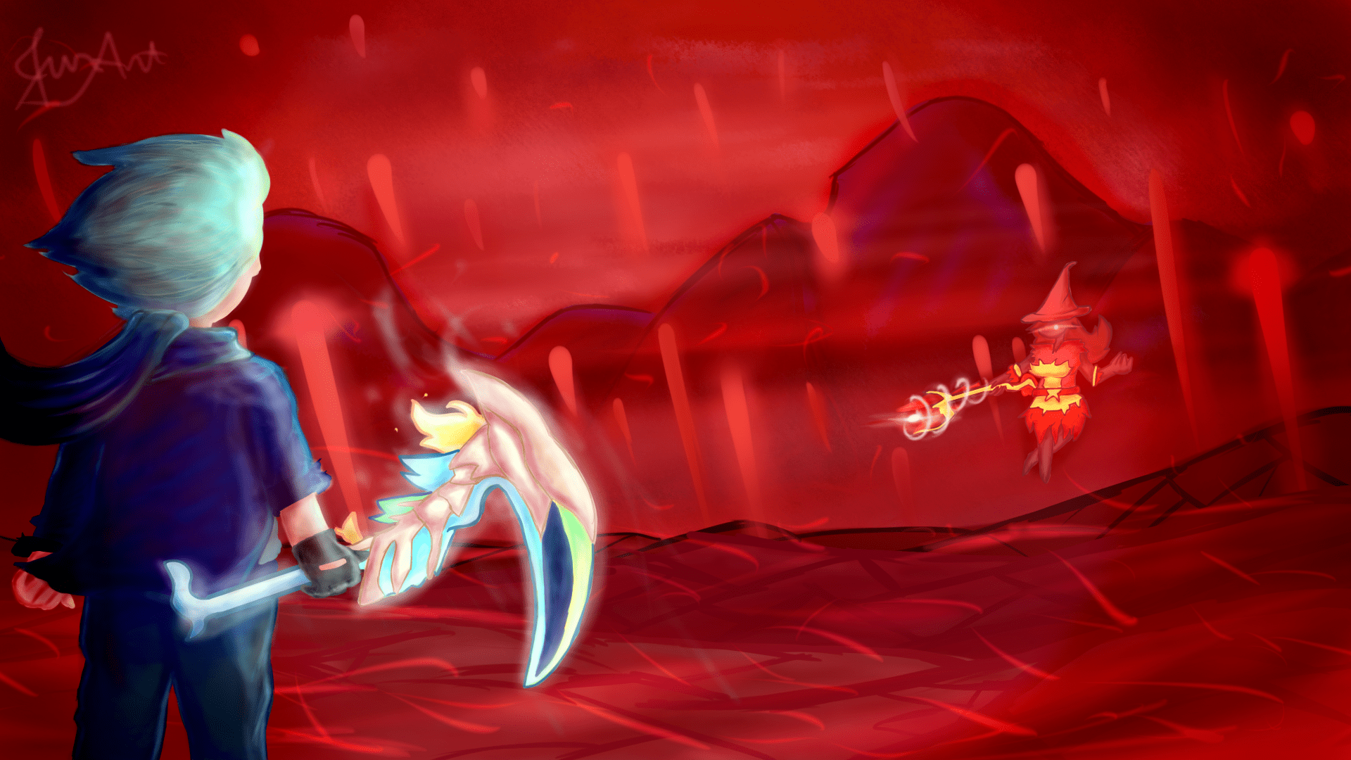 1920x1080 Supreme Calamitas by underthesea54321 on Newgrounds
