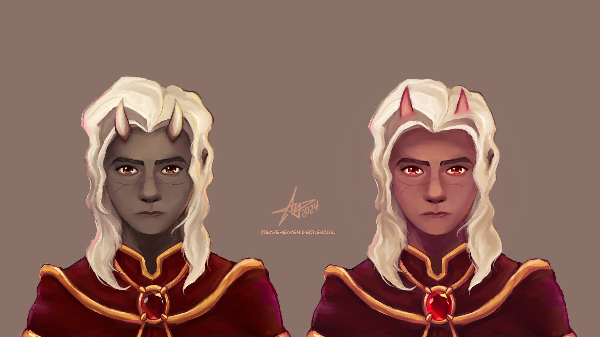 1920x1080 Calamitas in the style of Arcane