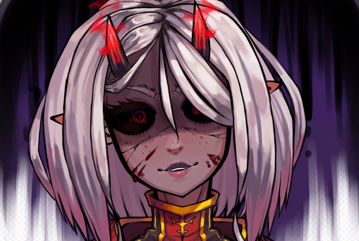 1184x797 Im continuing to work on rigging the Calamitas Vtuber over on twitch, come watch!!! #art #terraria #calamitymod #stream #vtuber