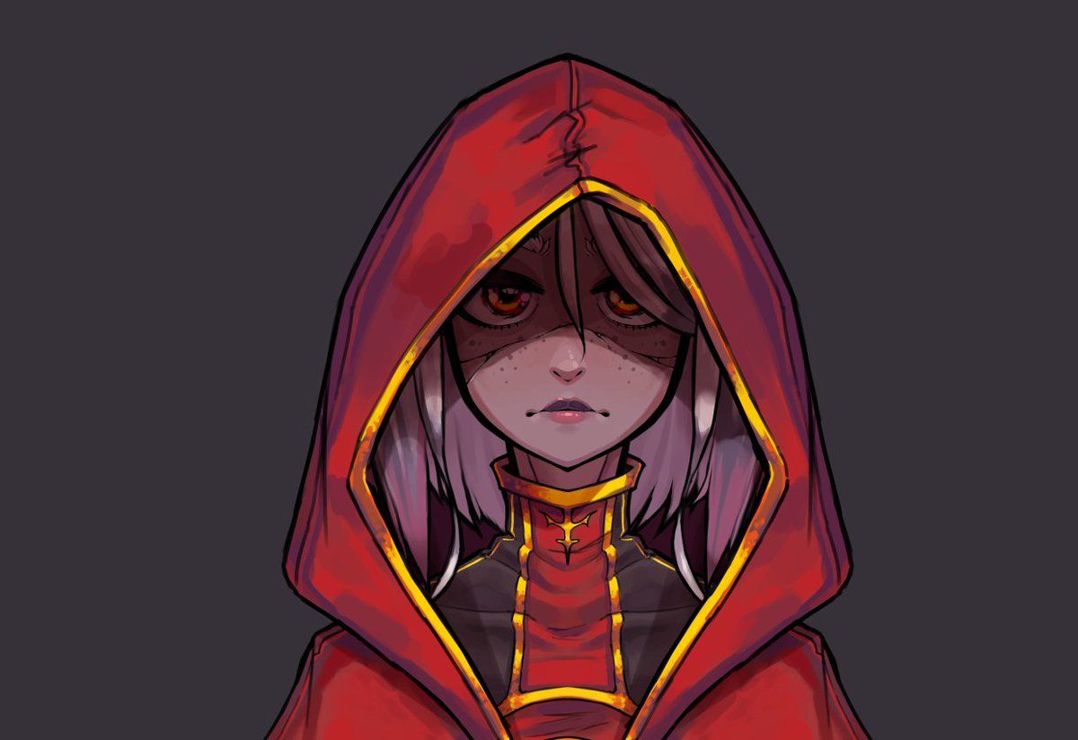 1200x824 I am working on the Calamitas vtuber assets over on twitch, come watch!!!! #art #terraria #calamitymod #stream #vtuber