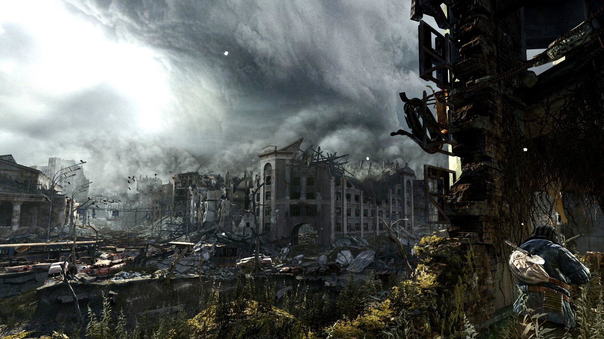 1920x1080 Wallpaper Moscow, metro last light, 2034 for mobile and desktop, section игры, resolution 1920x1080