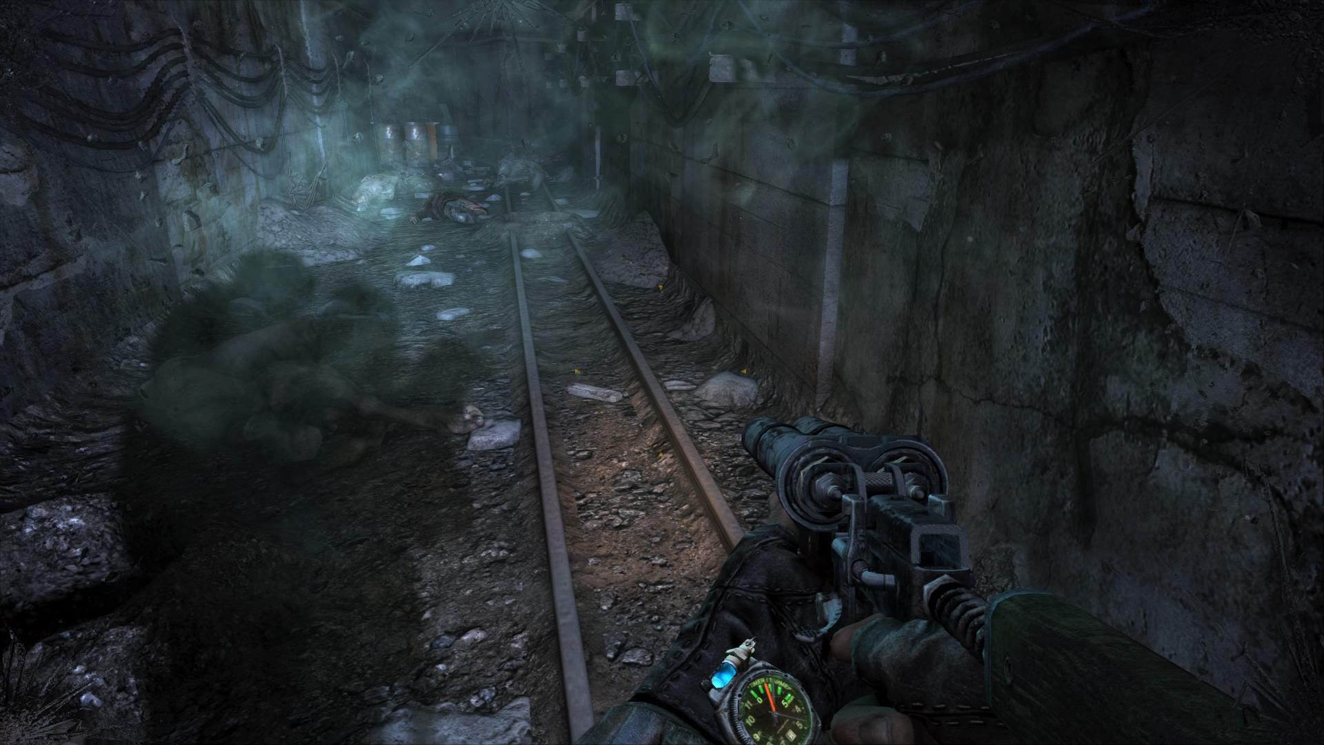 1920x1080 One detail that i like in Metro 2033 is when Artyom found a kid and he's carrying him in his back and if you check Artyom' shadow the little boy can be