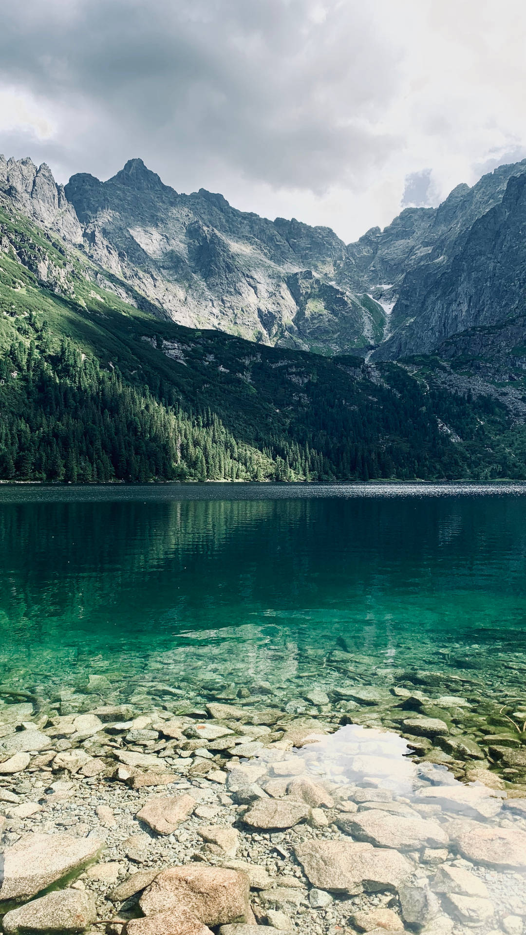 1080x1920 Download Deep Dark Lake Wallpaper