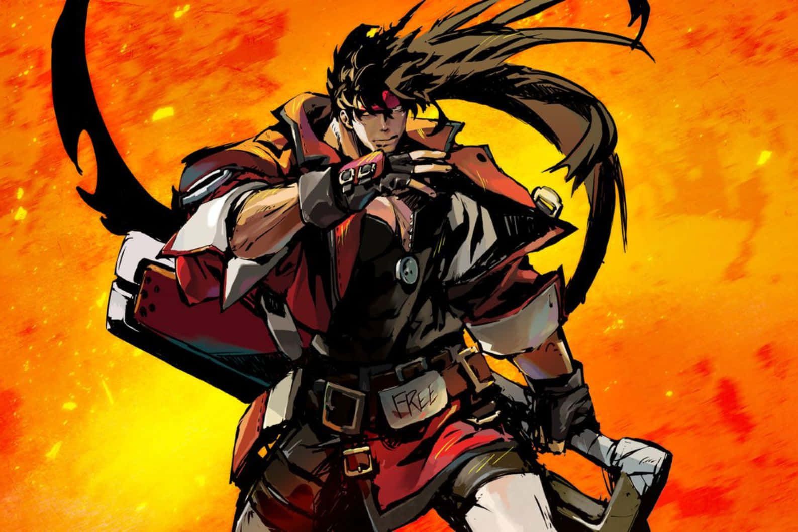 1588x1060 Download Guilty Gear Sol Badguy Action Pose Wallpaper