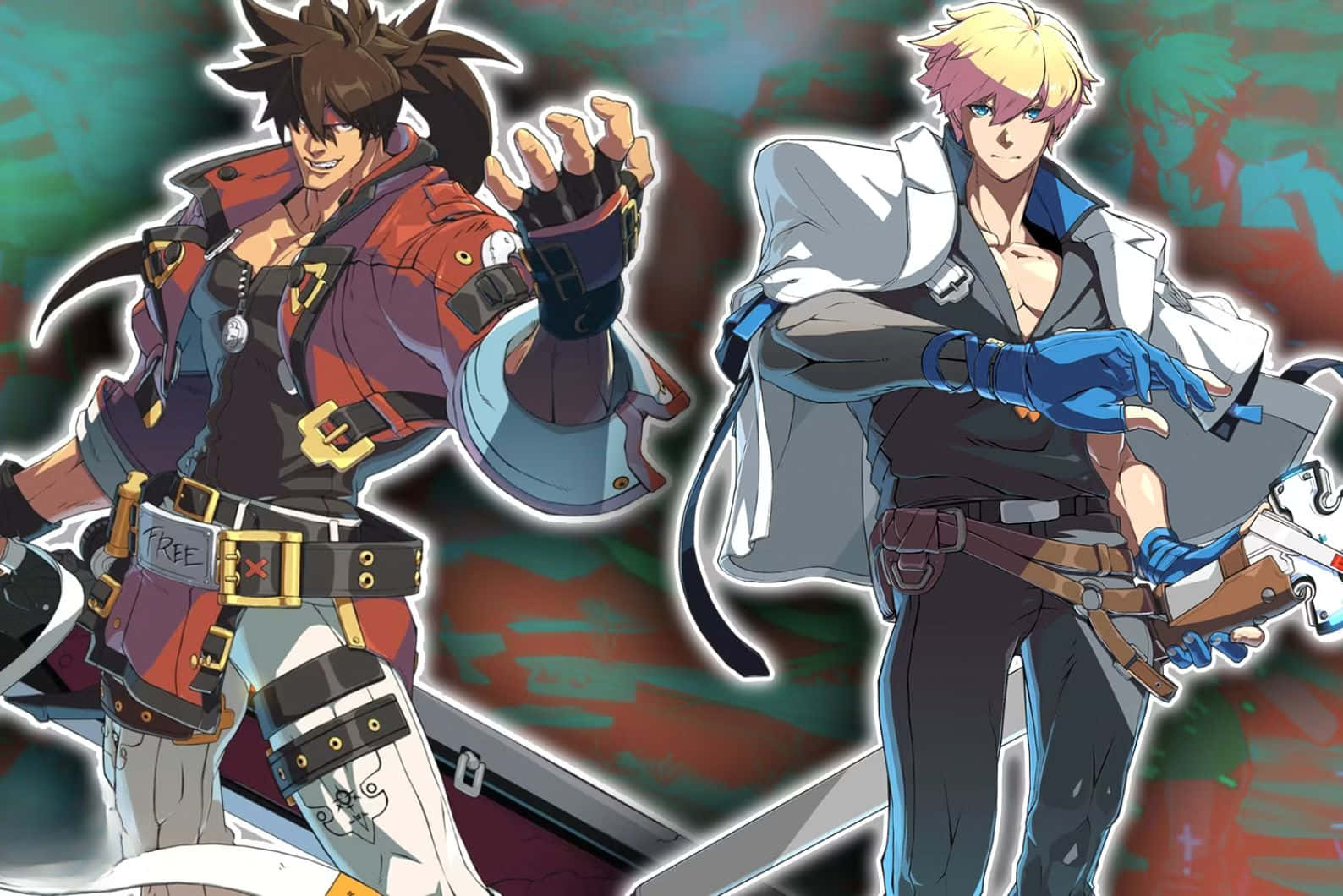 1588x1060 Download Guilty Gear Sol Badguyvs Ky Kiske Wallpaper