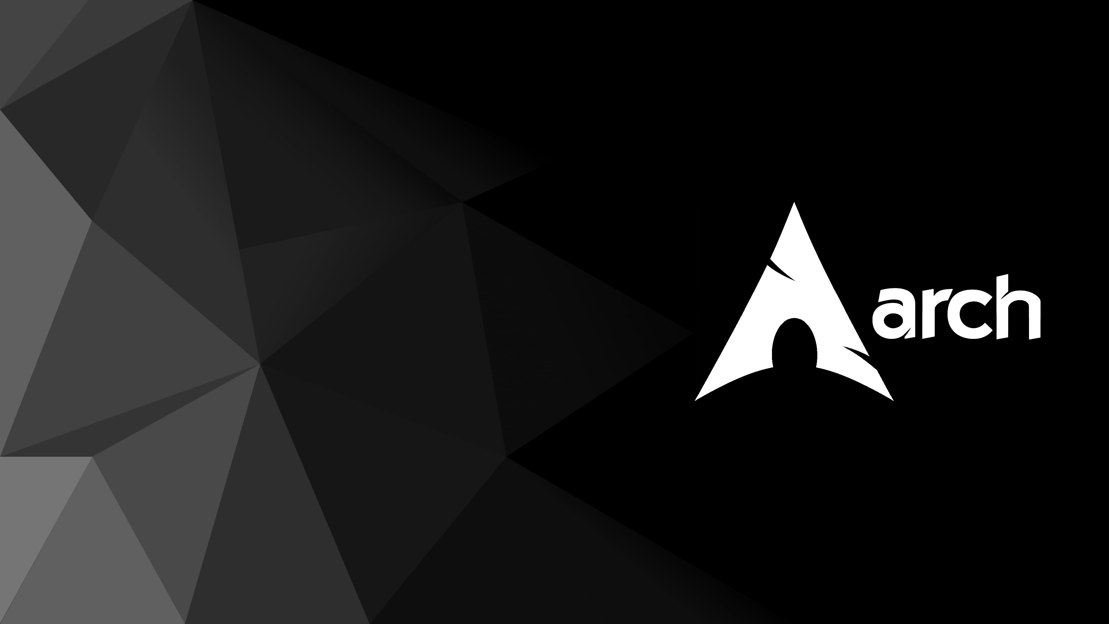 3840x2160 Download Linux Archlinux Black Dark Art