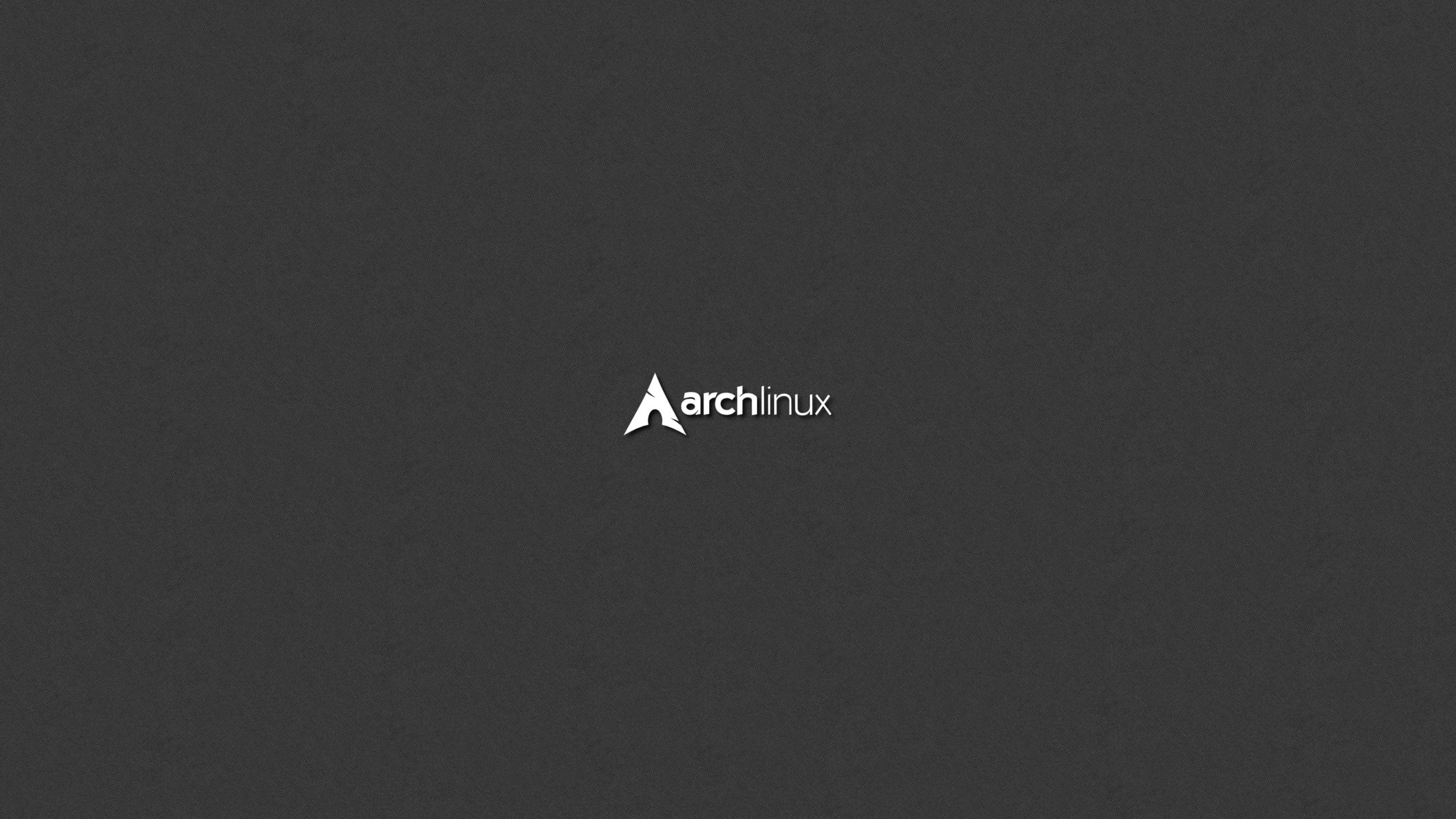 2560x1440 Grey Archlinux HD Grey Wallpaper