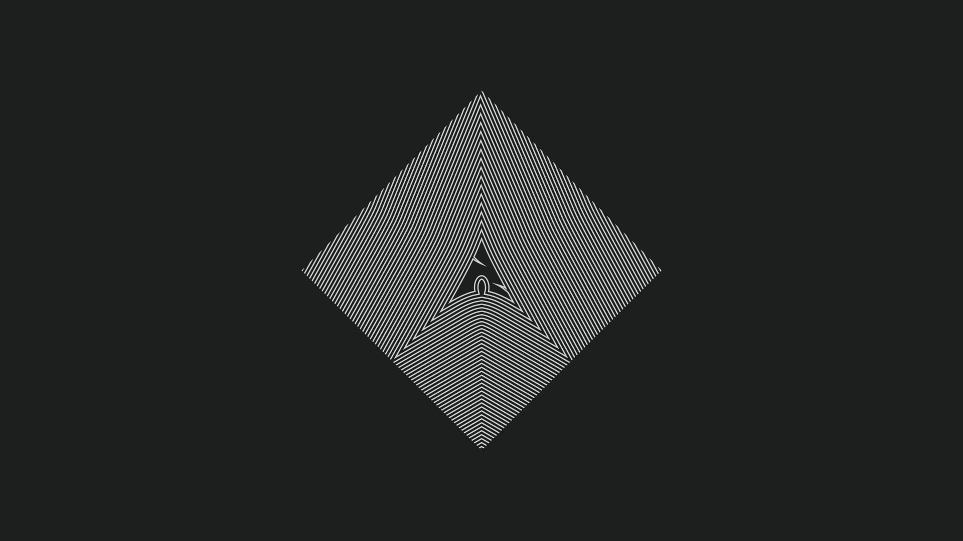 1920x1080 Black and gray textile, Archlinux, Linux, minimalism HD wallpaper