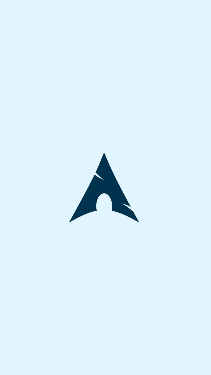 736x1308 Arch Linux wallpaper