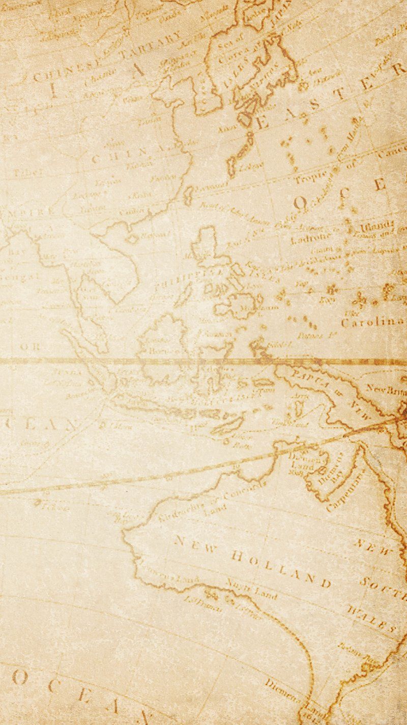 800x1422 Vintage world map phone wallpaper