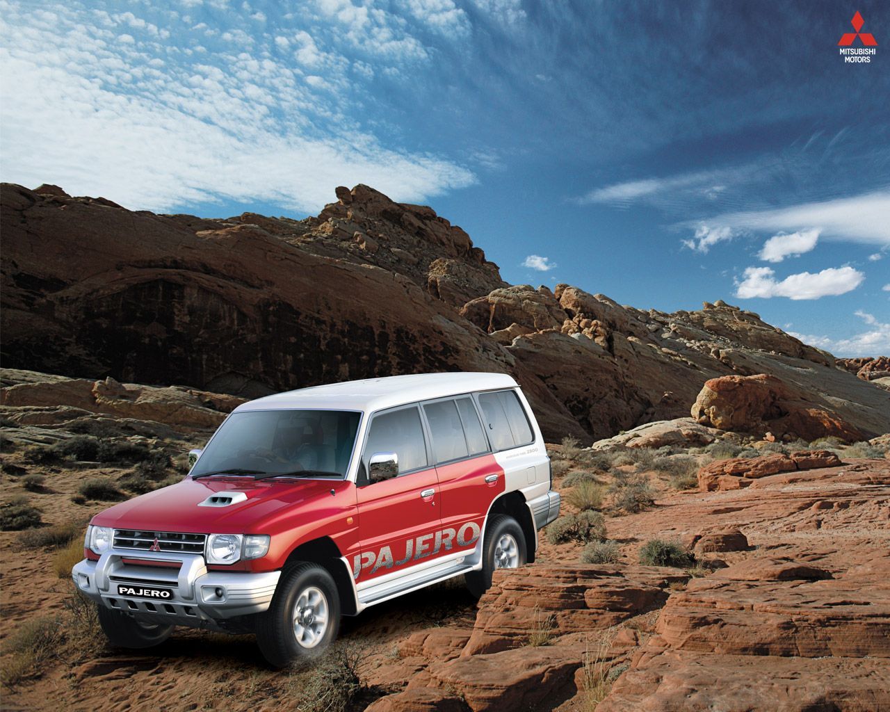 1280x1024 Mitsubishi Pajero SFX Wallpaper