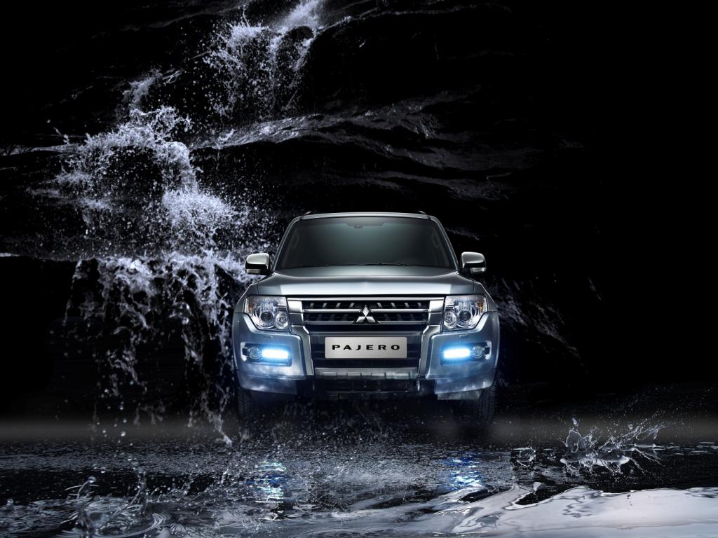 1024x768 Mitsubishi Pajero Facelifted For India Bound