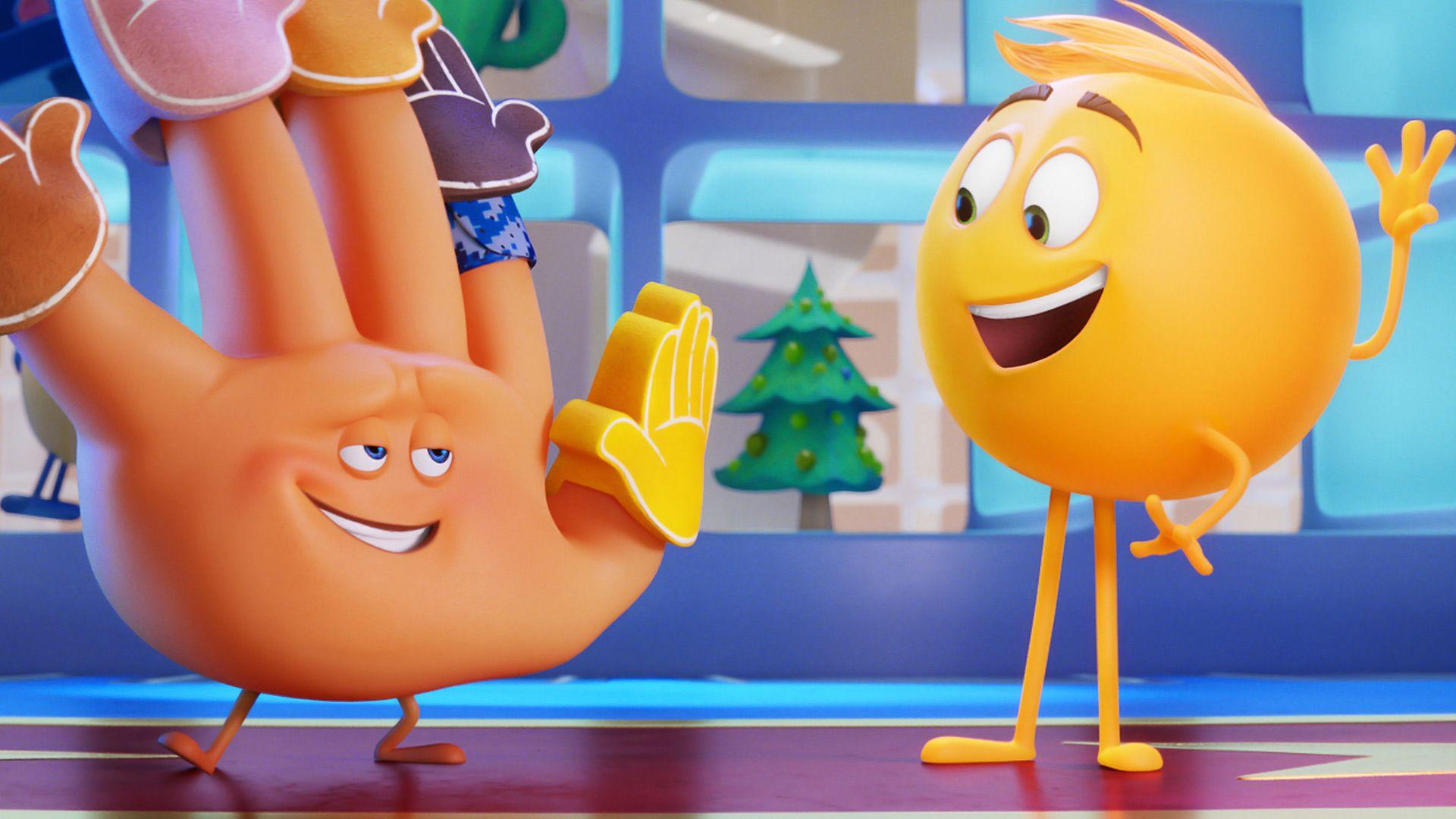 1920x1080 The Emoji Movie: T.J. Miller, James Corden, Anna Faris