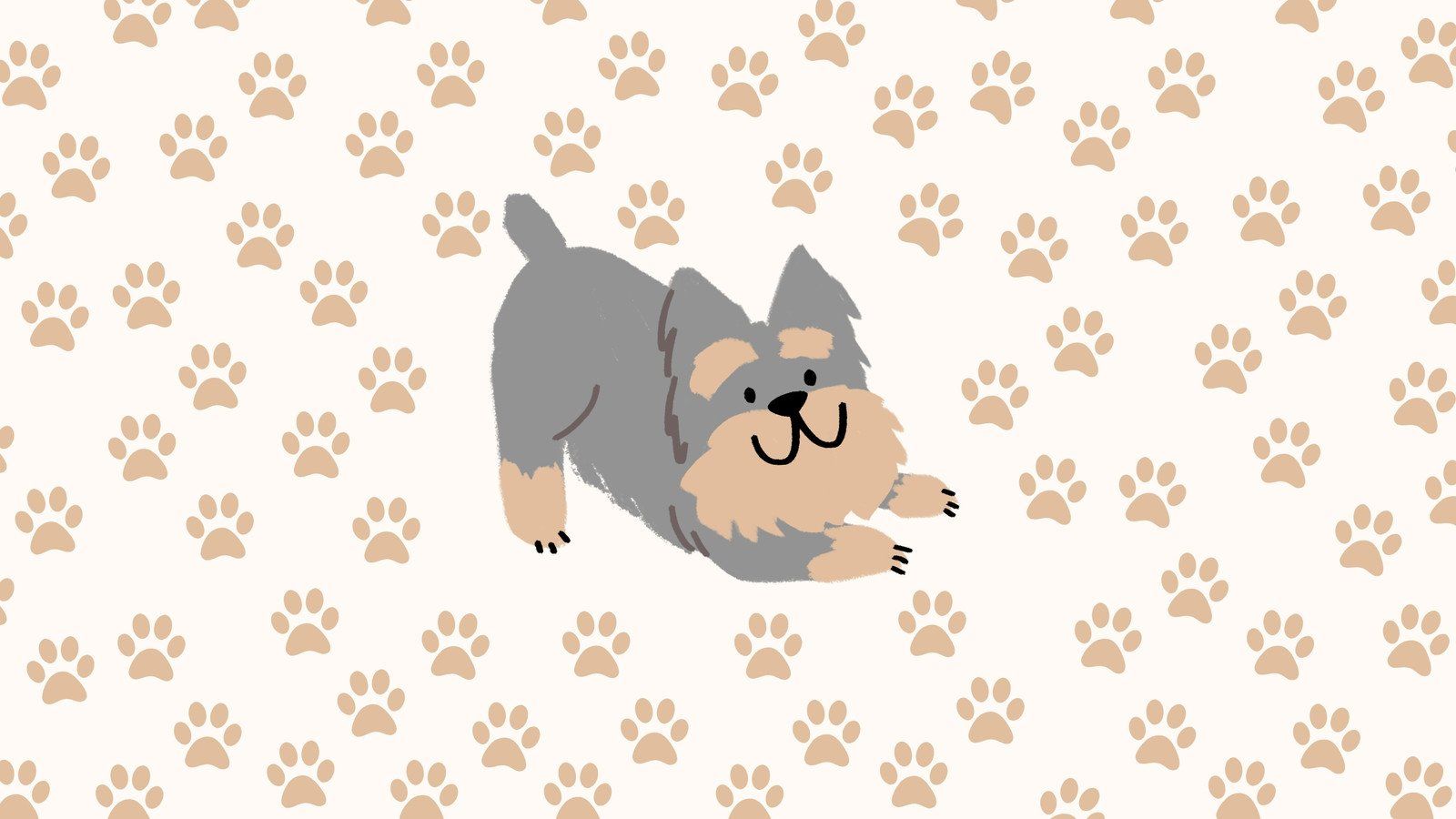 1600x900 Free and customizable dog wallpaper templates