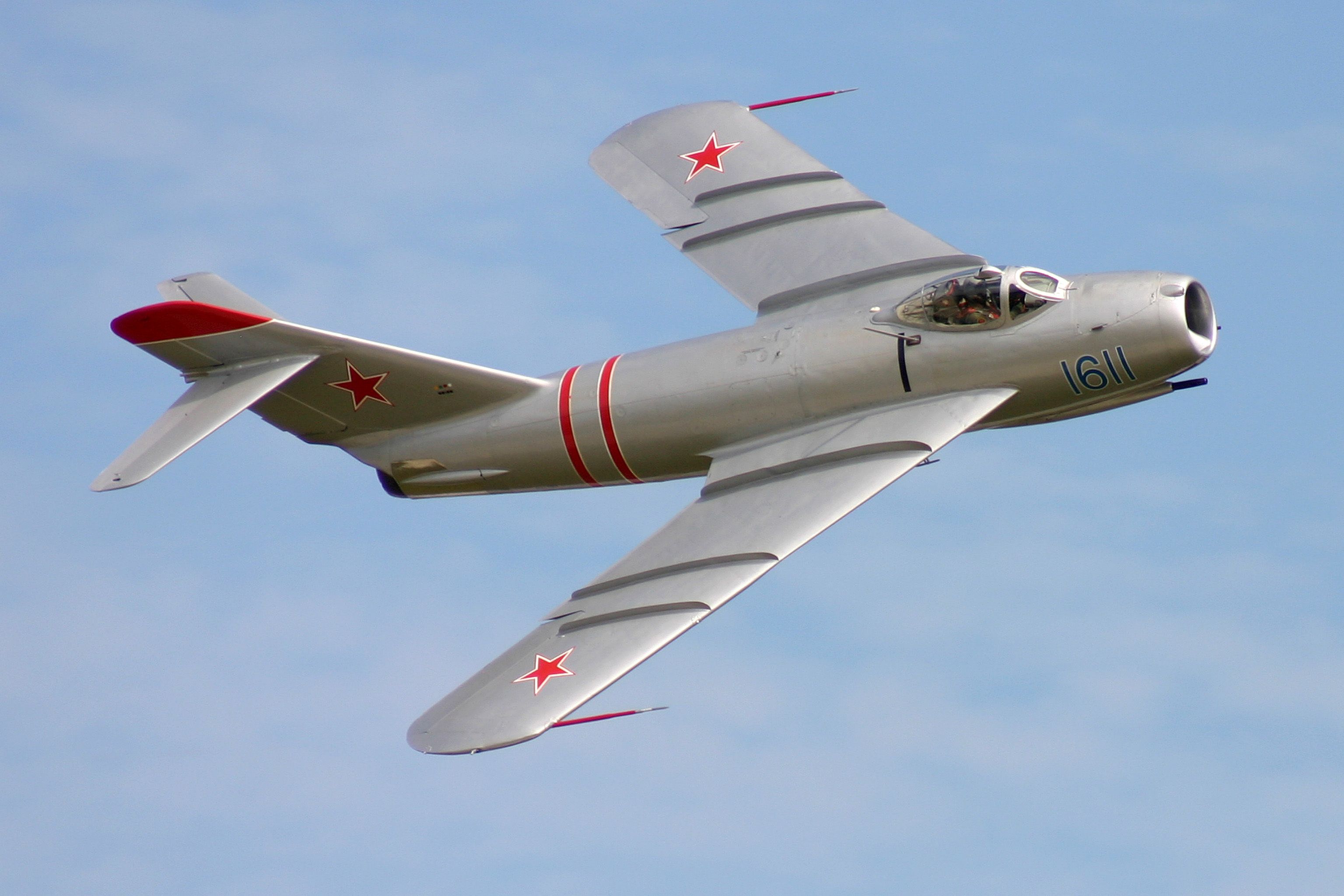 3072x2048 Wallpaper The Sky, Flight, Fighter, Jet, Soviet, The MiG 17 For Mobile And Desktop, Section авиация, Resolution 3072x2048
