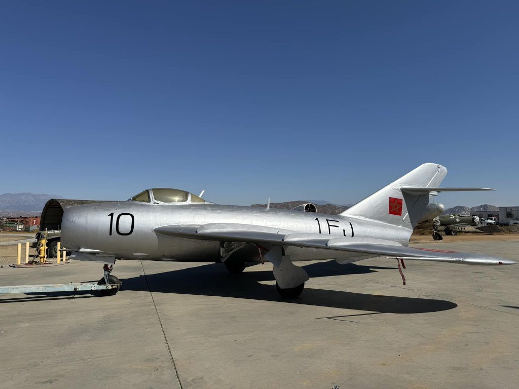 1024x768 Moroccan MiG 17 Static Restoration Completed At The March Field Air Museum Aviation News