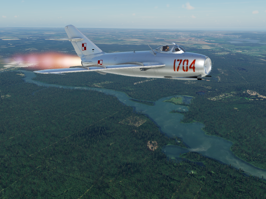 1024x768 Polish Air Force Colors 1704 For MiG 17 Aircraft (MLADG) Skins Plane.Org Forum