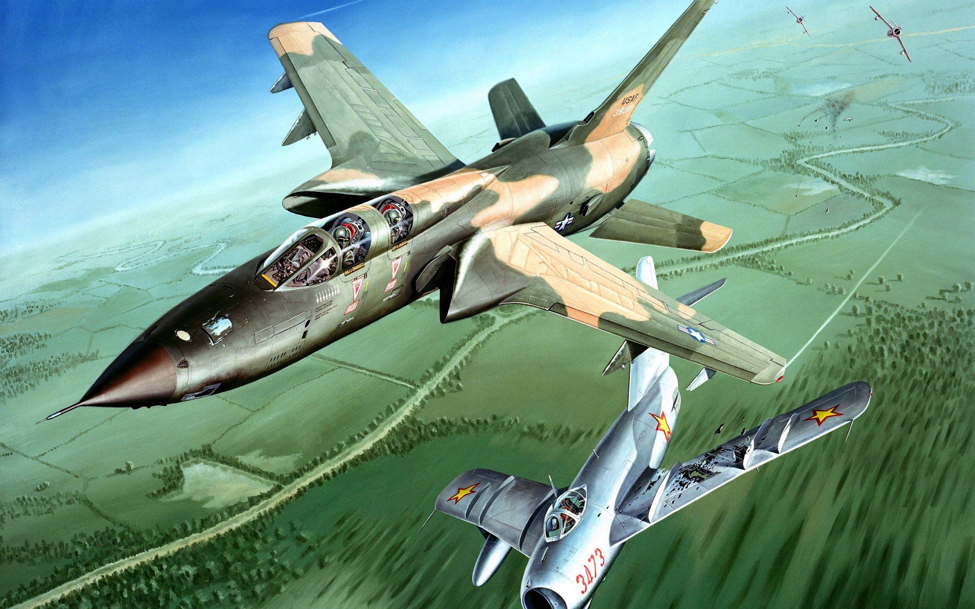1920x1200 Mikoyan Gurevich MiG 17 Wallpaper, Phone Wallpaper, PFP, Gifs, And More!