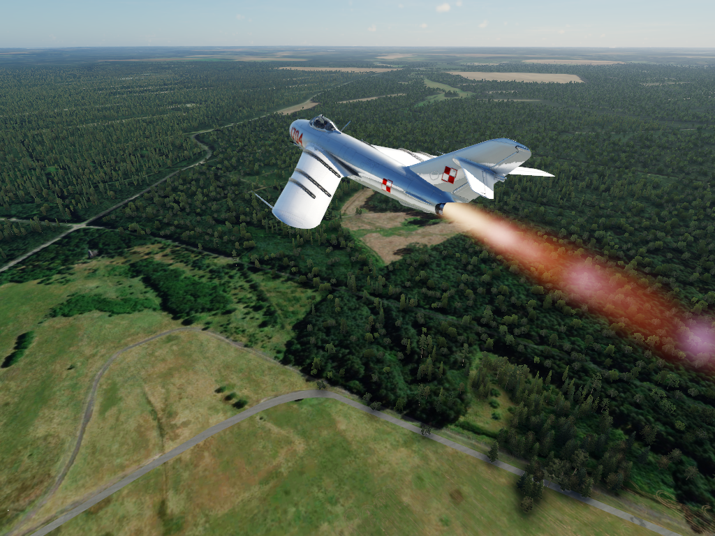1024x768 Polish Air Force Colors 1704 For MiG 17 Aircraft (MLADG) Skins Plane.Org Forum