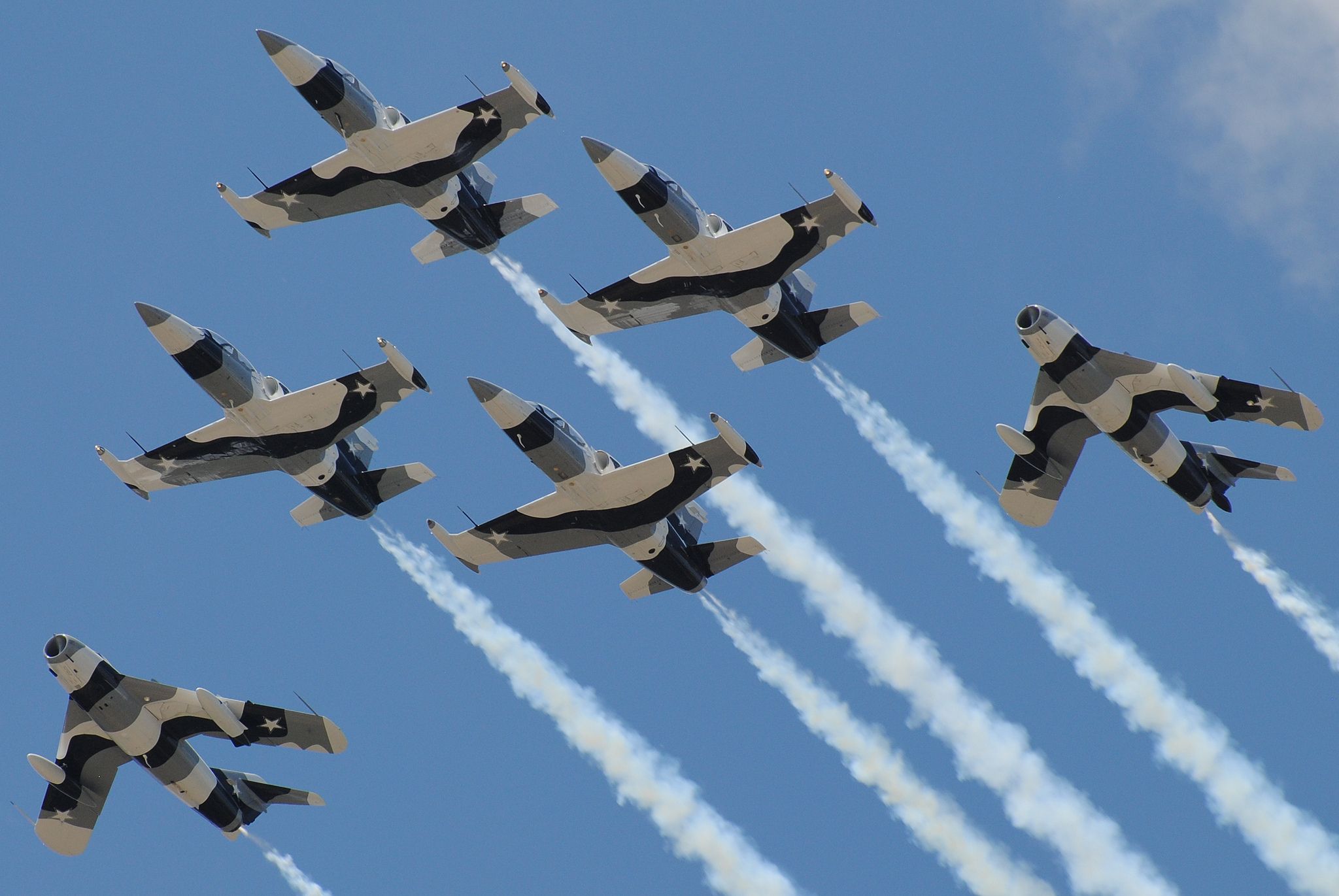 2048x1371 Wallpaper Aviation, Airshow, The Plane, The MiG Aero L 39 For Mobile And Desktop, Section авиация, Resolution 2048x1371